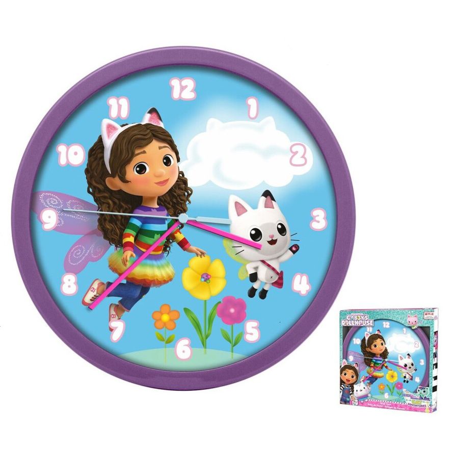 Gabby's Dollhouse Wanduhr 25 cm