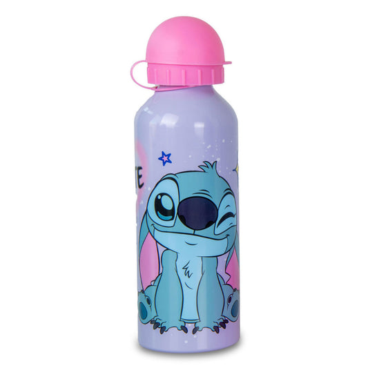 Disney Lilo and Stitch Cute Aluminium Drinking Bottle with Spout for Children – 500 ml