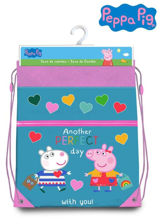 Peppa Wutz Turnbeutel für Kinder – 42 cm