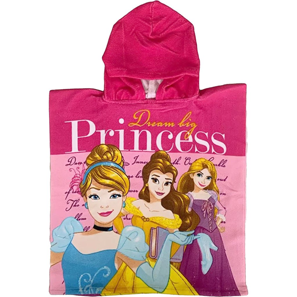 Disney Prinzessin Dream ( ) Badeponcho für Kinder aus Polyester – 50 × 100 cm