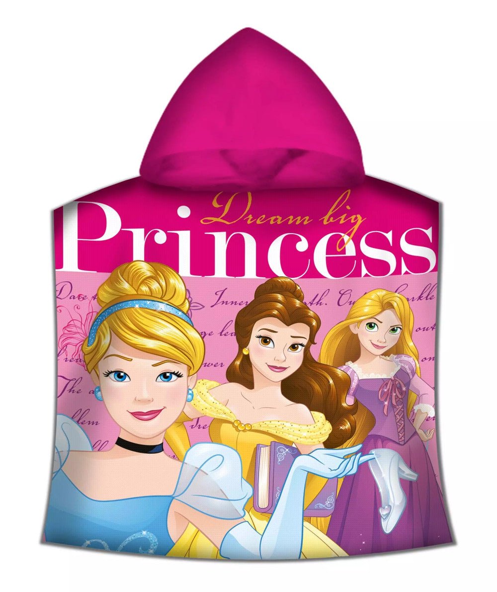 Disney Prinzessin Dream ( ) Badeponcho für Kinder aus Polyester – 50 × 100 cm
