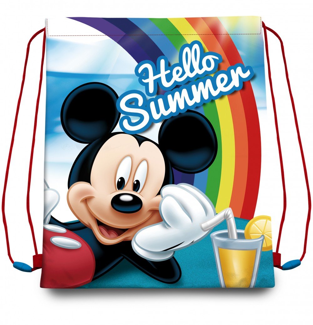 Disney Mickey Summer Turnbeutel für Kinder – 40 x 30 cm