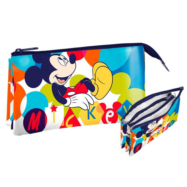 Disney Mickey Kinder-Necessaire Federmäppchen für Kinder – 22 x 13 cm