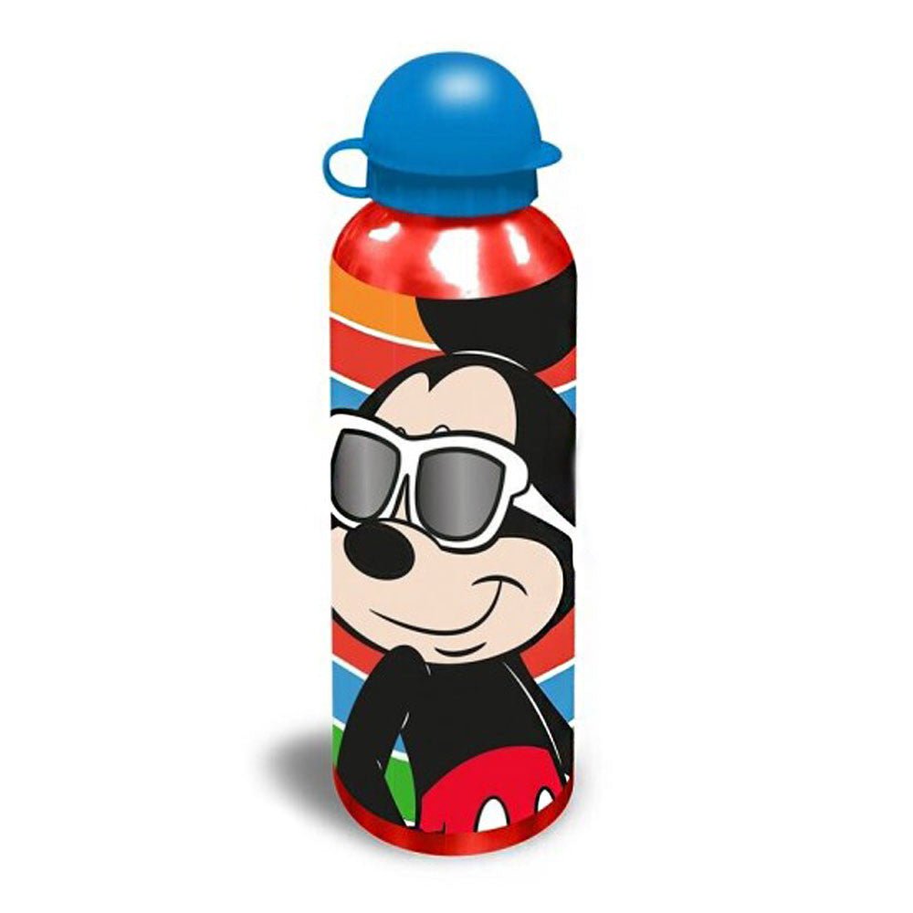 Disney Mickey Sun Aluminium-Trinkflasche mit Trinkverschluss für Kinder – 500 ml
