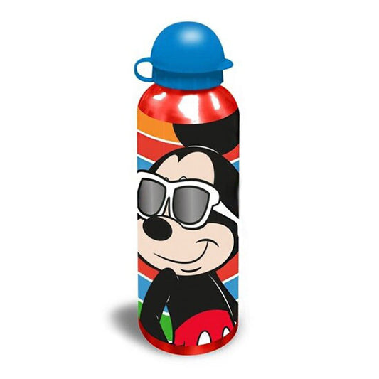 Disney Mickey Sun Aluminium-Trinkflasche mit Trinkverschluss für Kinder – 500 ml