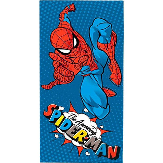 Spiderman Amazing Badetuch für Kinder aus Baumwolle – 70 × 140 cm