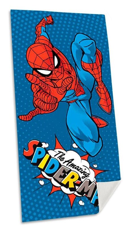 Spiderman Amazing Badetuch für Kinder aus Baumwolle – 70 × 140 cm