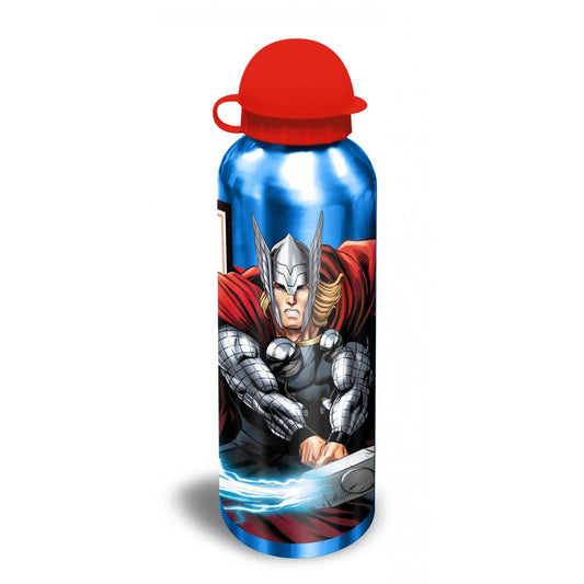 Avengers Team Spirit Aluminium-Trinkflasche mit Trinkverschluss für Kinder – 500 ml
