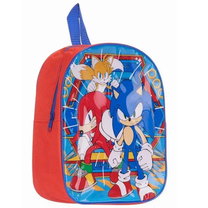 Sonic the Hedgehog Action Kindergartenrucksack für Kinder – 29 x 22 x 10 cm