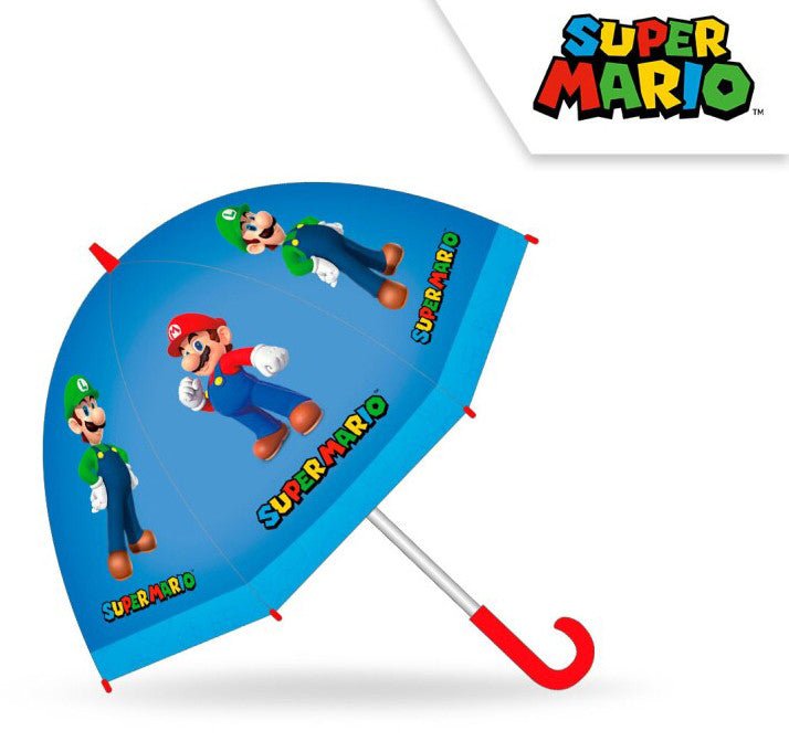 Super Mario Victory Kinderregenschirm für Kinder – 70 cm