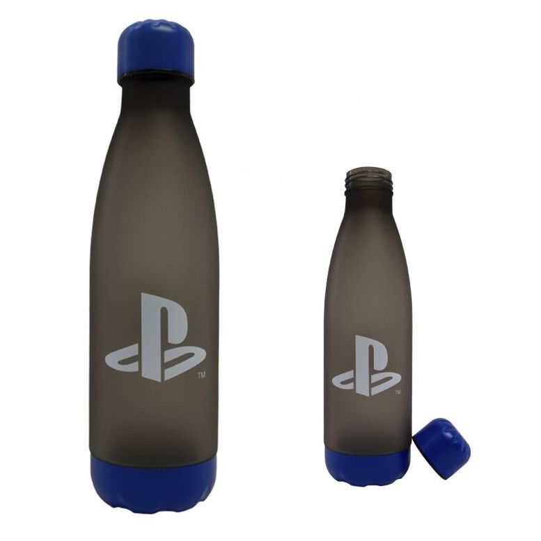 PlayStation Game Sports Plastic Water Bottle with Screw Cap for Kids - 650 ml, BPA-free