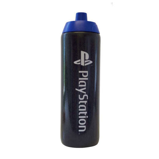 Gourde en plastique PlayStation Sport avec bouchon sport pour enfants – 724 ml, sans BPA