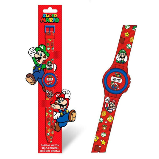 Super Mario Digitaluhr für Kinder – 29 cm – Produktansicht