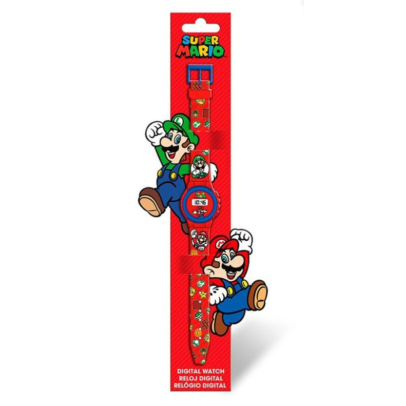 Super Mario Digitaluhr für Kinder – 29 cm – weitere Produktansicht 2