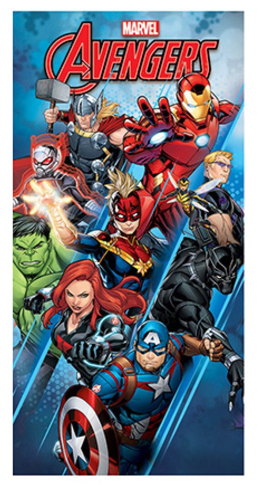 Avengers Heroes , ( ) Badetuch für Kinder aus Polyester – 70 × 137 cm