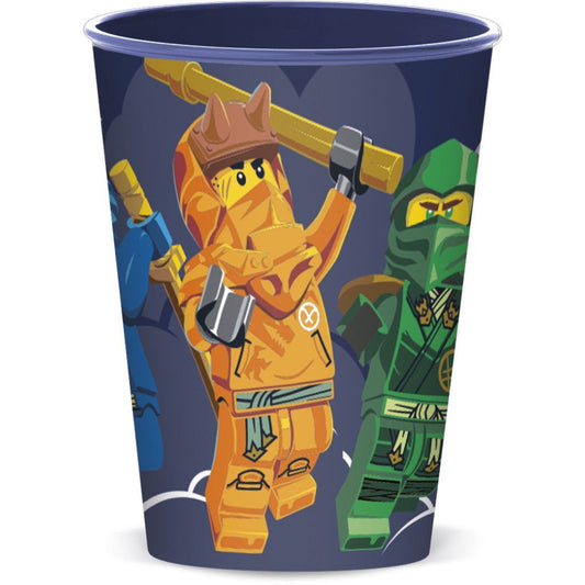 Lego Elemental Ninjago Kunststoffbecher für Kinder – 260 ml, BPA-frei