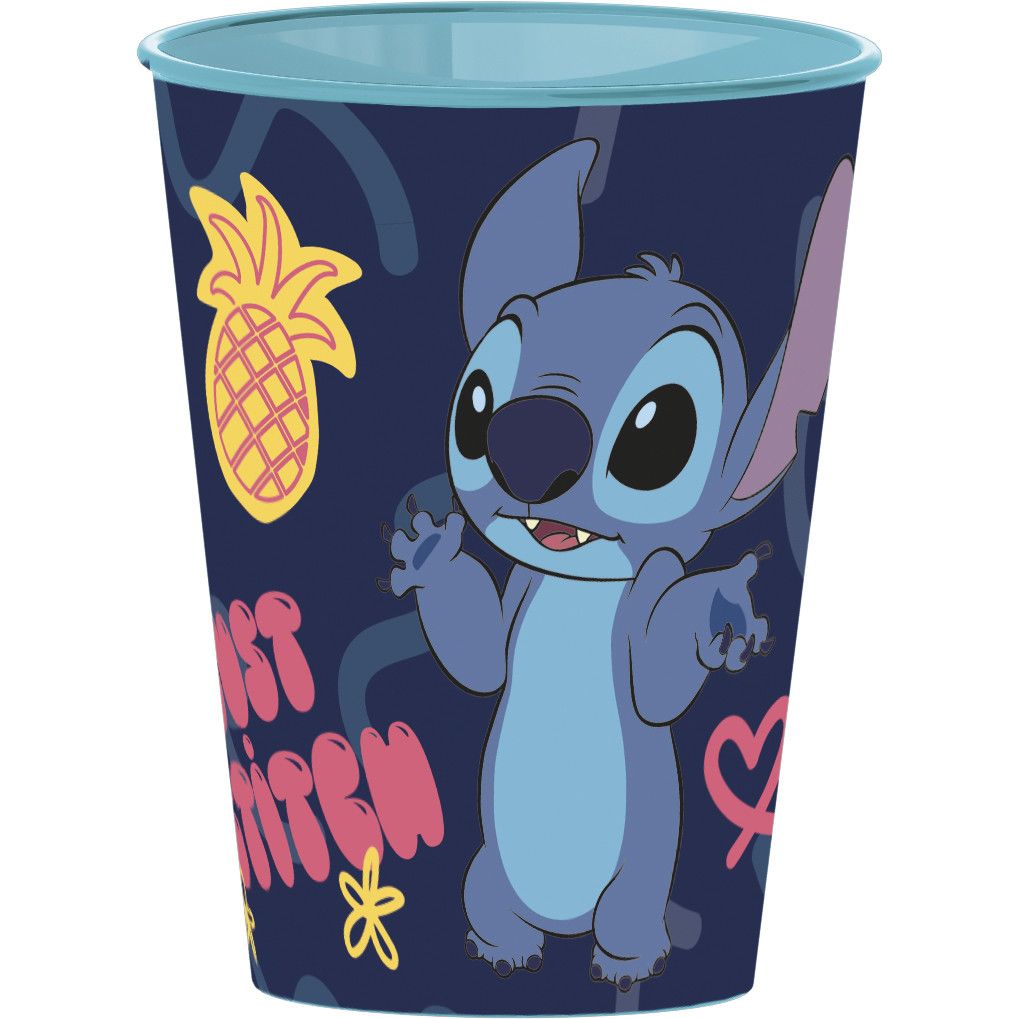 Disney Lilo und Stitch Just Disney Lilo und Stitch Kunststoffbecher für Kinder – 260 ml, BPA-frei