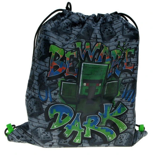 Sac de sport Minecraft pour enfants – 32 x 37 cm