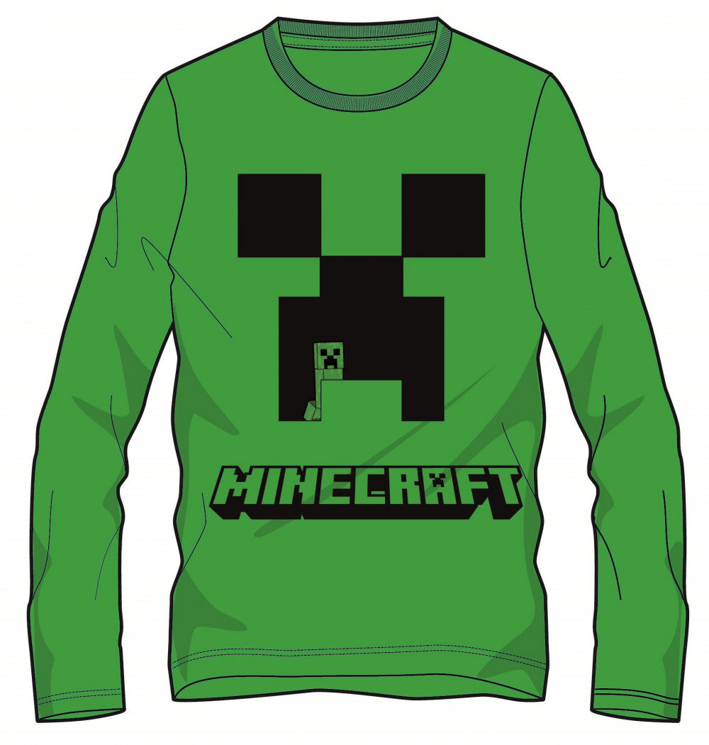 Minecraft Kinder Langarmshirt, Oberteil 6-12 Jahre