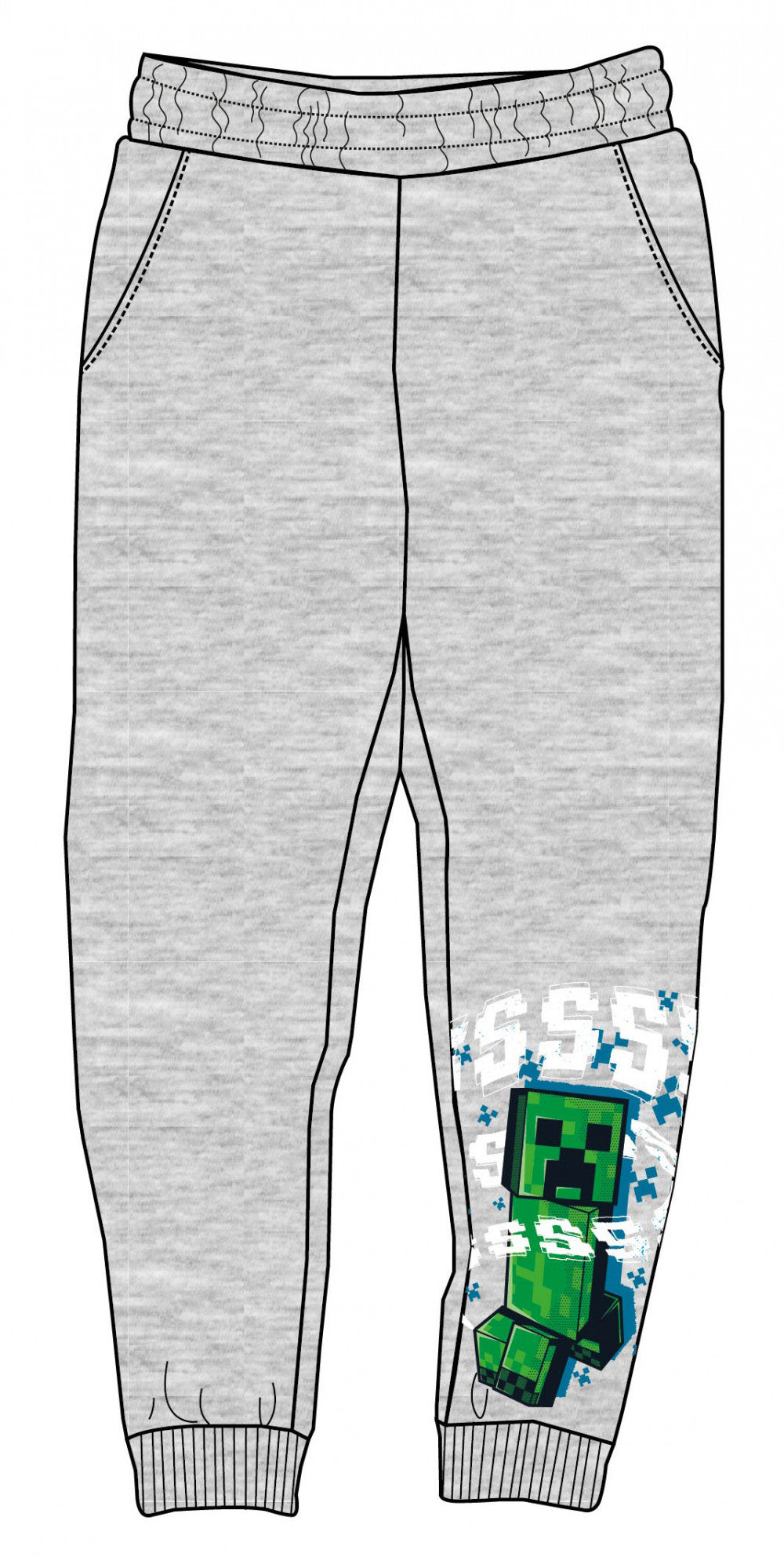 Minecraft Kinder lange Hose, Jogginghose 6-12 Jahre