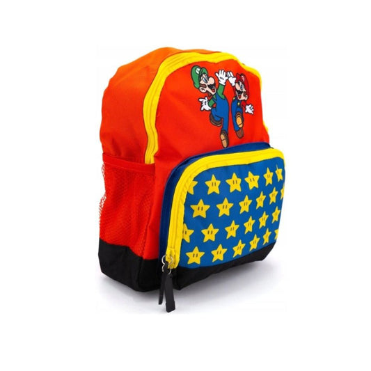 Super Mario Kindergartenrucksack für Kinder – 28 x 23 x 10 cm