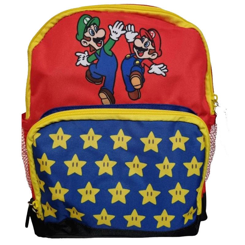 Super Mario Kindergartenrucksack für Kinder – 28 x 23 x 10 cm