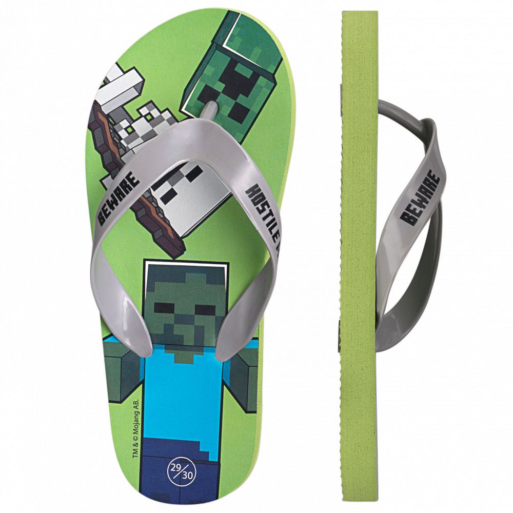 Minecraft Kinder Flip-Flops, 29-38