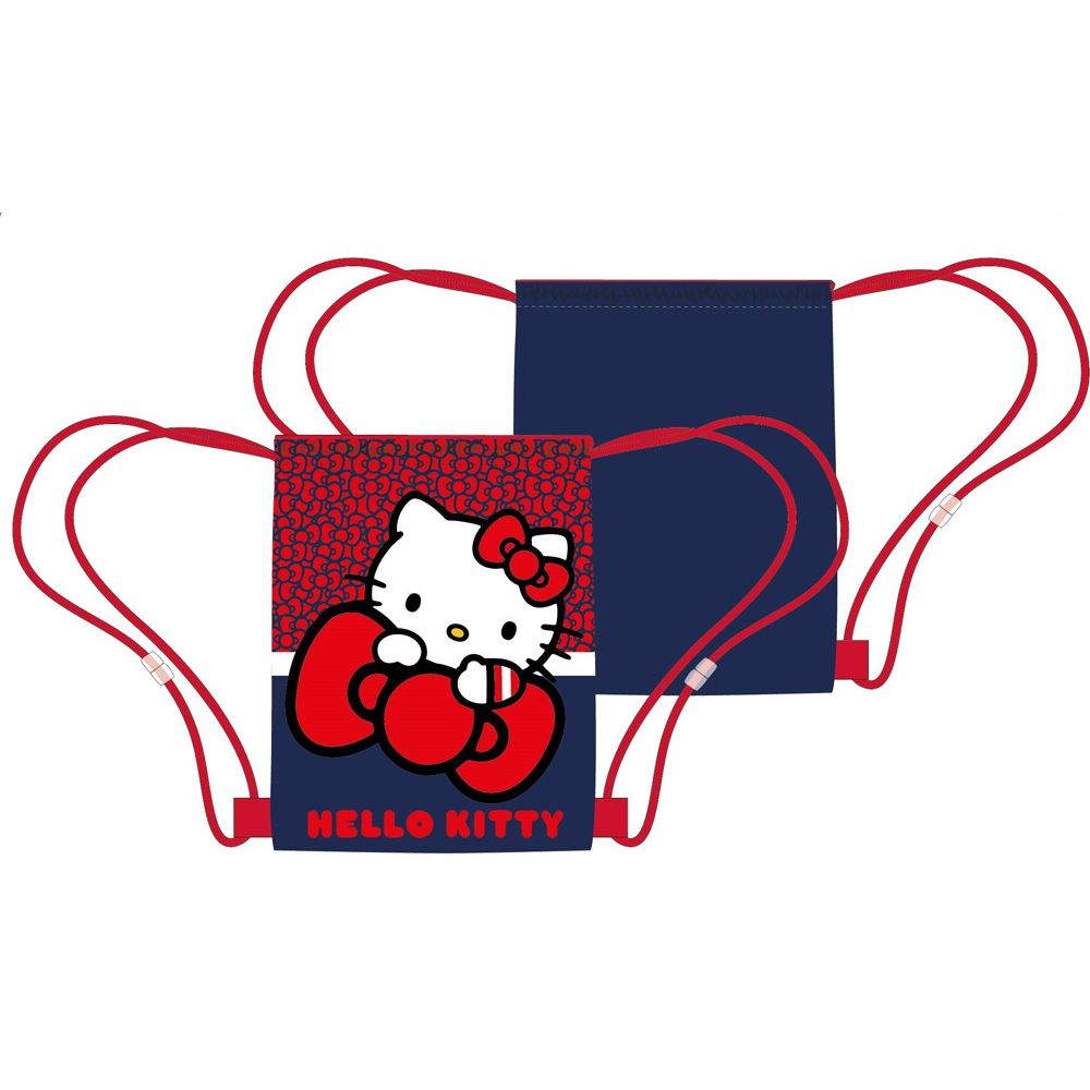 Hello Kitty Red Bow Turnbeutel für Kinder – 40 x 35 cm