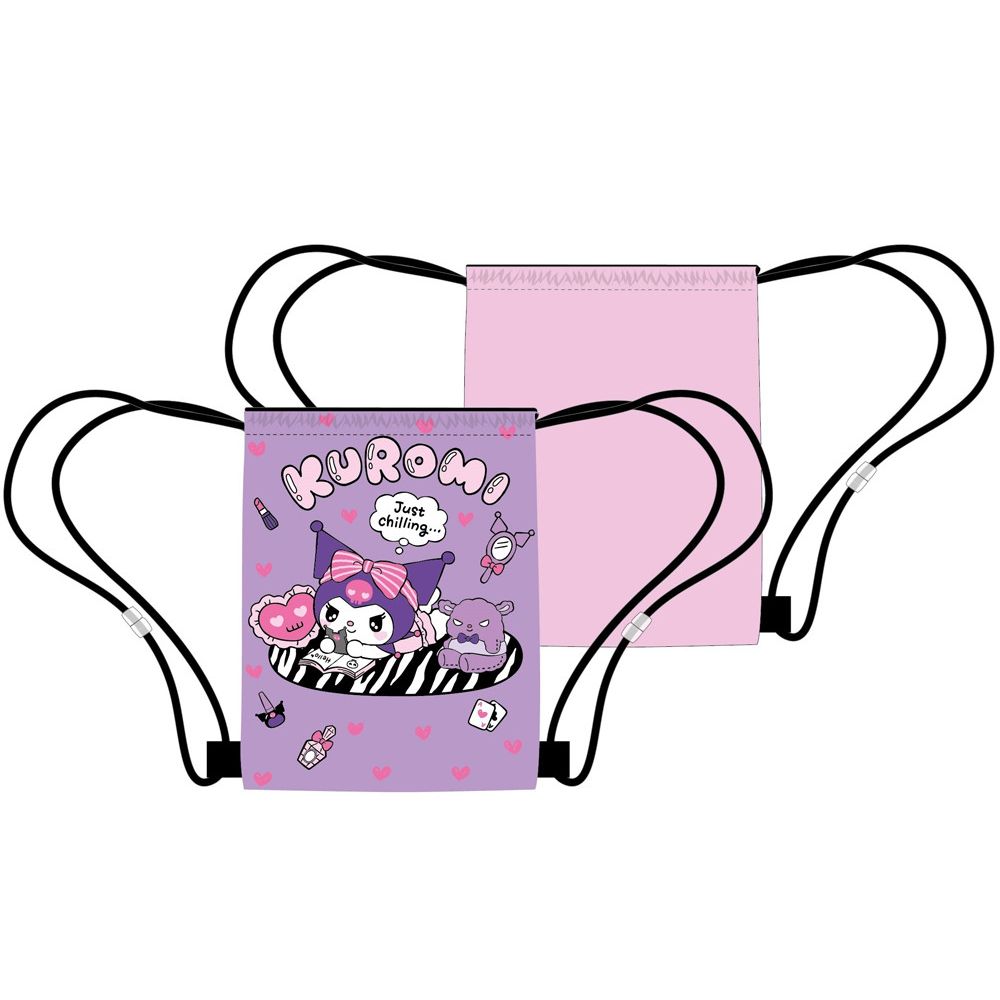 Hello Kitty Kuromi Turnbeutel für Kinder – 40 x 35 cm