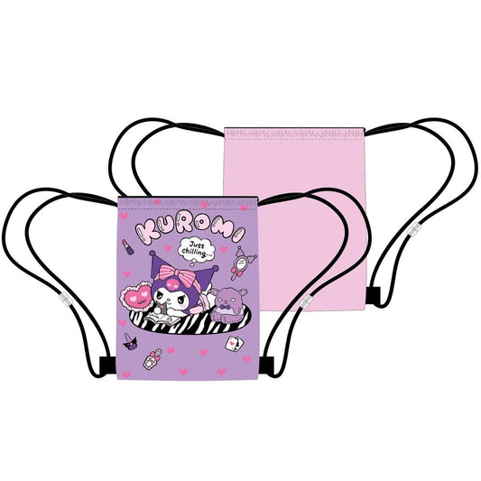 Hello Kitty Kuromi Gym Bag for Kids – 40 x 35 cm