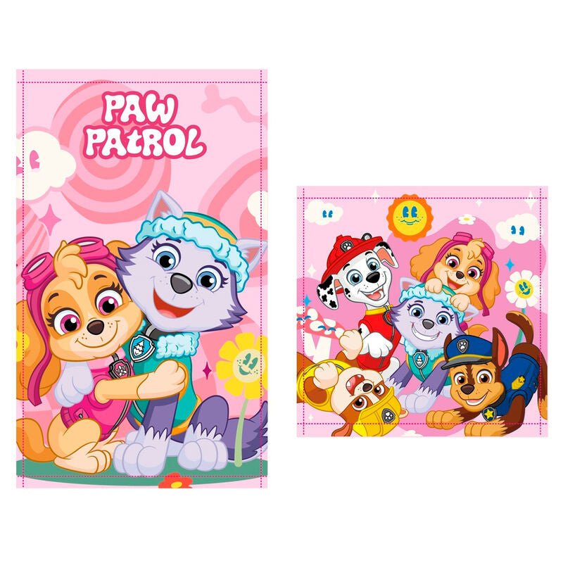 Paw Patrol , , Handtuchset Gesichtstuch für Kinder aus Baumwolle – Gemischte Größen