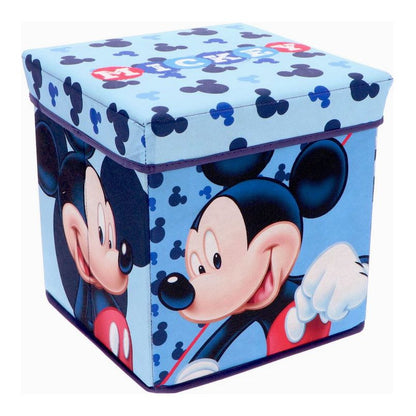 Disney Mickey Boîte de rangement pour jouets pour enfants – 30 × 30 × 30 cm