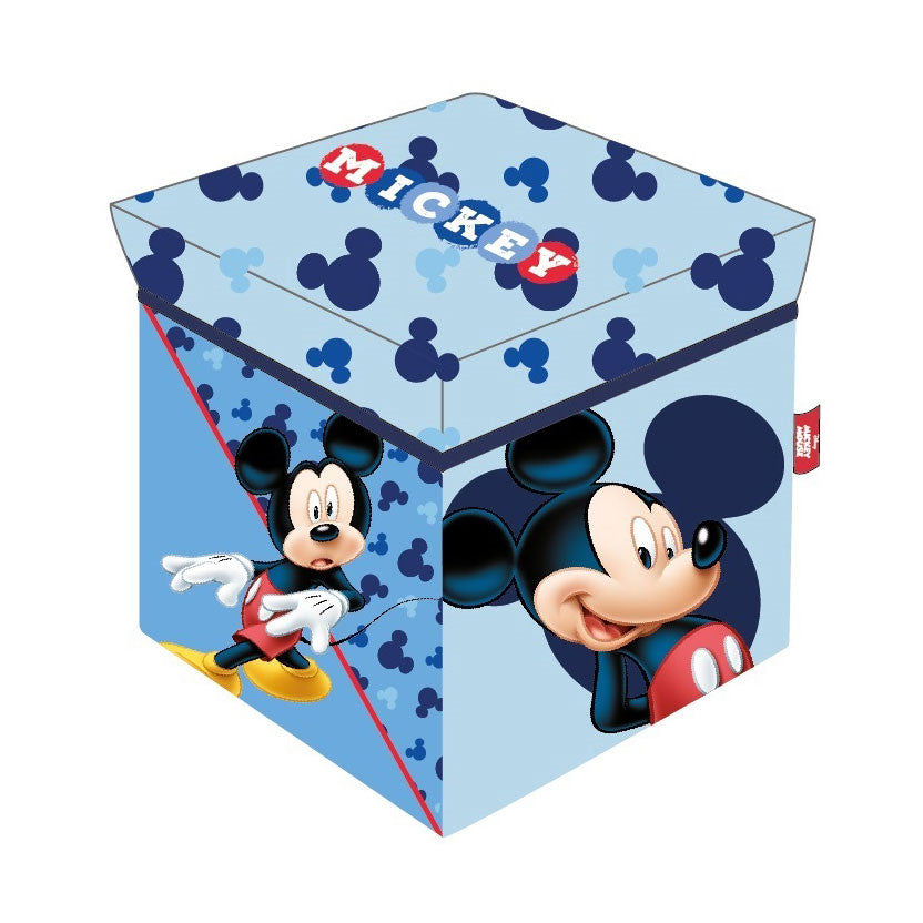 Disney Mickey Spielzeugbox Aufbewahrungsbox für Kinder – 30 × 30 × 30 cm