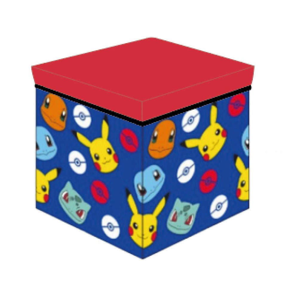 Pokémon Spielzeugaufbewahrung Spielzeugaufbewahrung für Kinder – 30 × 30 × 30 cm