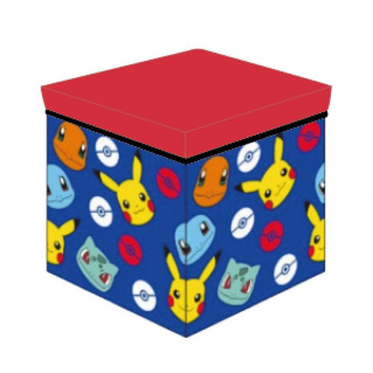 Pokémon Spielzeugaufbewahrung Spielzeugaufbewahrung für Kinder – 30 × 30 × 30 cm