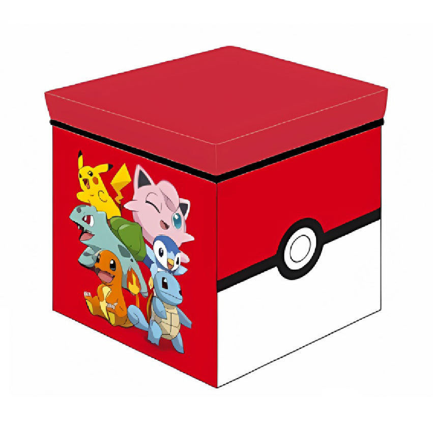 Pokémon Spielzeugaufbewahrung Spielzeugaufbewahrung für Kinder – 30 × 30 × 30 cm