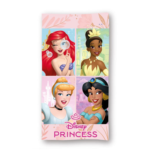 Disney Princess Magical Bath Towel, ( ) Kids' Polyester Bath Towel – 70 × 140 cm