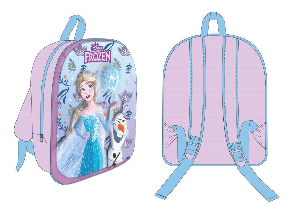 Disney Eiskönigin Glamor Kindergartenrucksack für Kinder – 30 x 26 x 10 cm