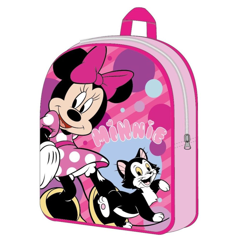 Disney Minnie Figaro Kindergartenrucksack für Kinder – 30 x 26 x 10 cm