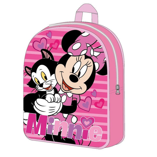 Disney Minnie Figaro Heart Kindergarten Backpack for Children - 30 x 26 x 10 cm