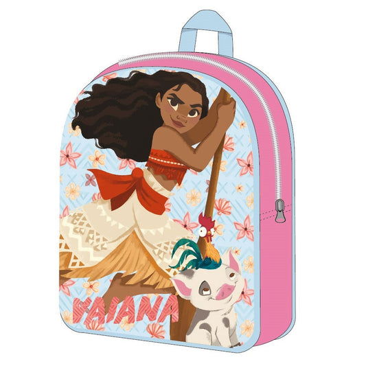 Sac à dos maternelle Disney Vaiana Voyage Vibes pour enfants – 30 x 26 x 10 cm