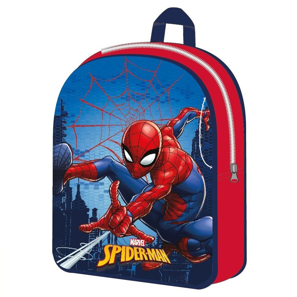 Spiderman Wall-Crawler Kindergartenrucksack für Kinder – 30 x 26 x 10 cm