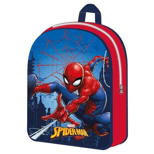 Spiderman Wall-Crawler Kindergartenrucksack für Kinder – 30 x 26 x 10 cm