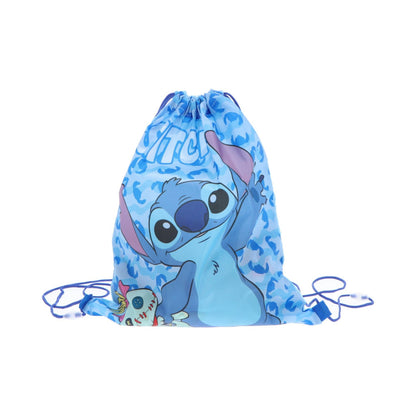 Sac de sport Disney Lilo et Stitch Scrump pour enfants – 40 x 35 cm