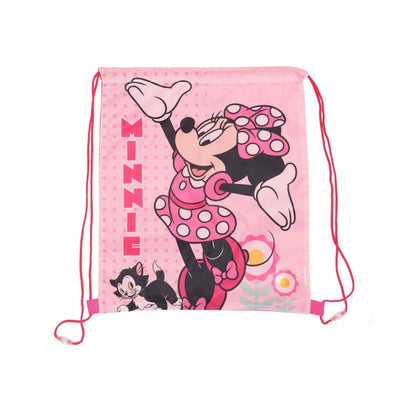 Sac de sport Disney Minnie Figaro pour enfants – 40 x 35 cm