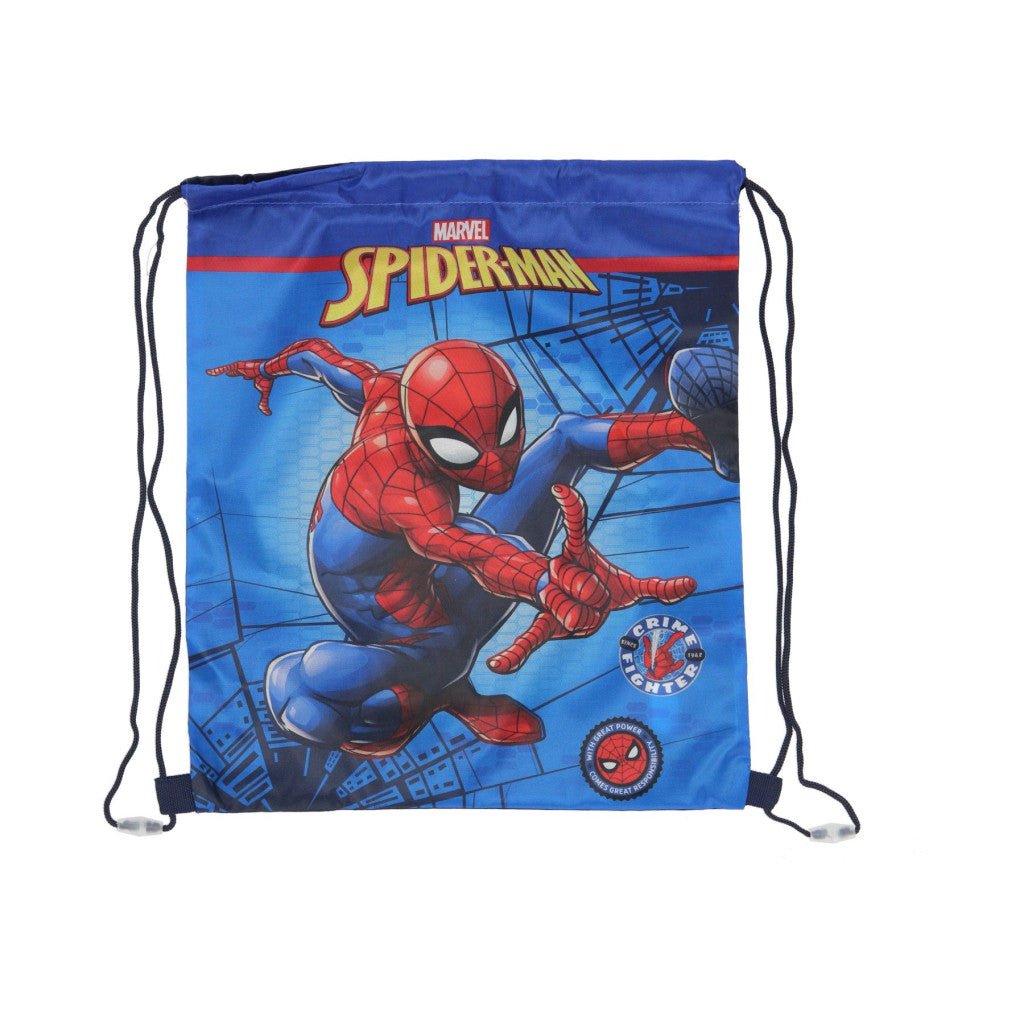 Spiderman Crime Fighter Turnbeutel für Kinder – 40 x 35 cm