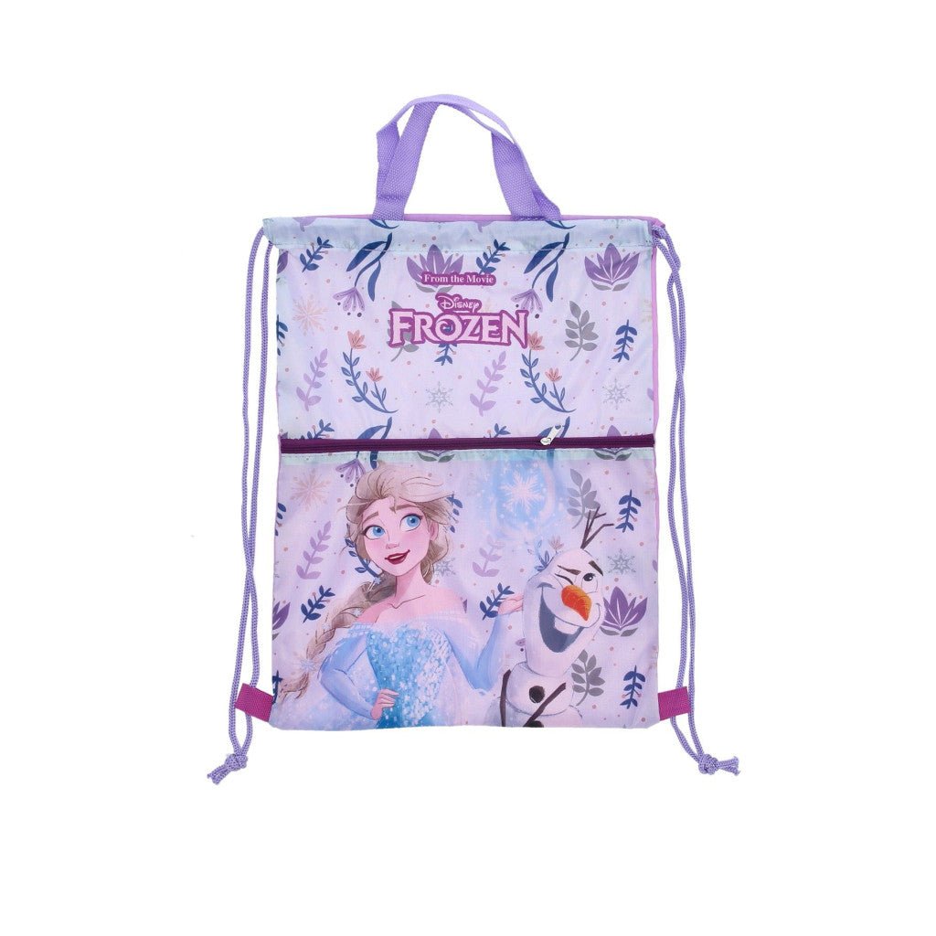 Disney Eiskönigin Sparkle Deluxe Turnbeutel für Kinder – 45 x 35 cm