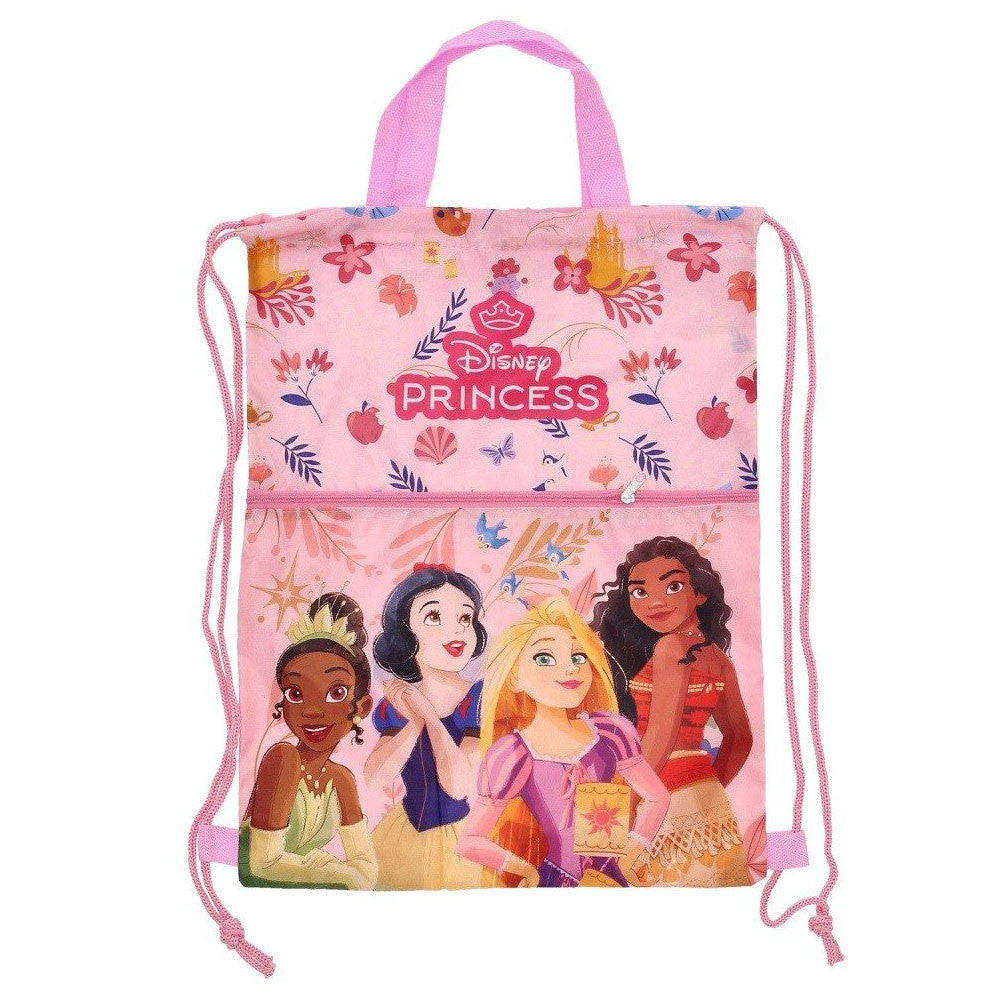 Disney Prinzessin Power Deluxe Turnbeutel für Kinder – 45 x 35 cm