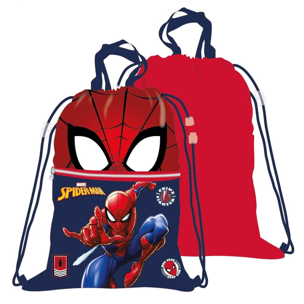 Spiderman Crime Fighter Deluxe Turnbeutel für Kinder – 45 x 35 cm