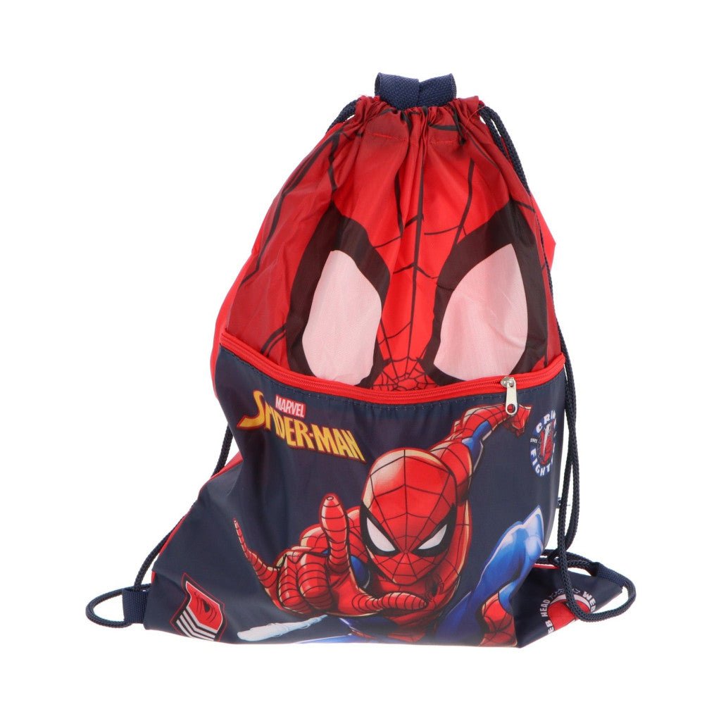 Spiderman Crime Fighter Deluxe Turnbeutel für Kinder – 45 x 35 cm